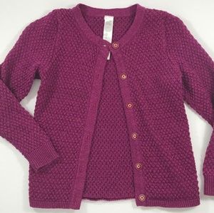 Plum cardigan 2T